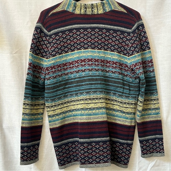 Coldwater Creek Blue and Brown Cardigan Sweater - Picture 11 of 13